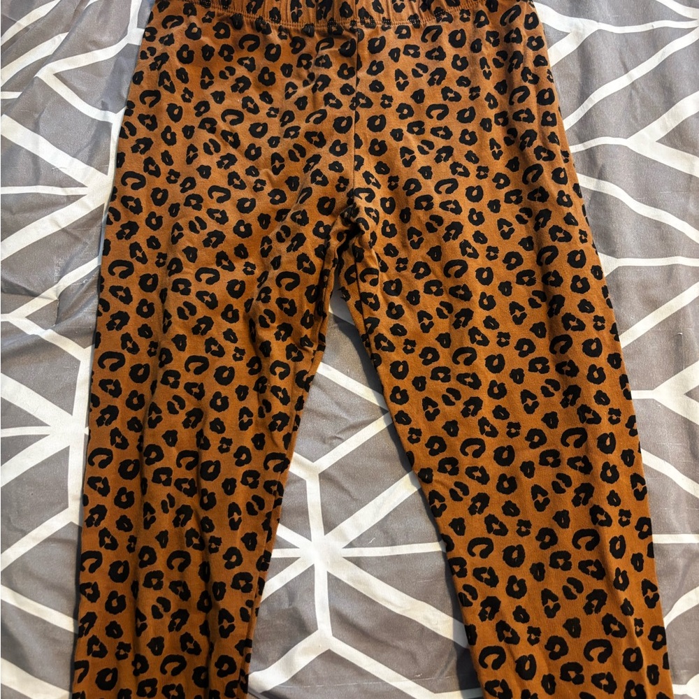Leopard Print Kids Leggings